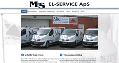 Desktop Screenshot of ms-el.dk
